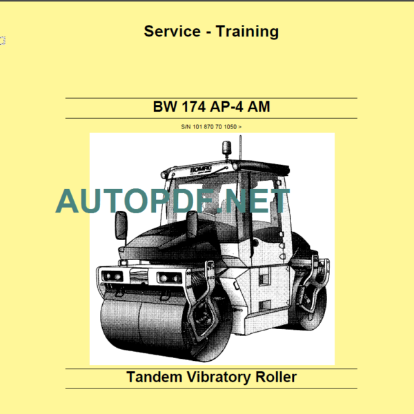 BW 174 AP-4 AM Service Training