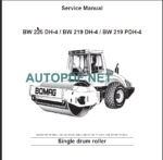 BW 226 DH-4 Service Manual