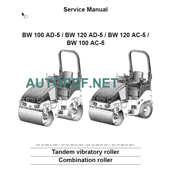 BW 100 AD-5 Service Manual