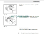 BW 27 RH Operating Maintenance Instruction