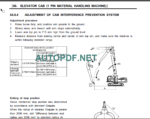 SK350LC-8 ELEVATOR CAB SHOP MANUAL