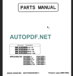 SK235SRLC-SK235SRNLC -1E PARTS MANUAL