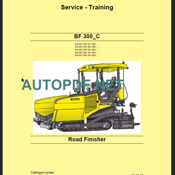 BF 300_C Service Training