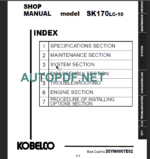 SK170-10 (NA) Shop Manual