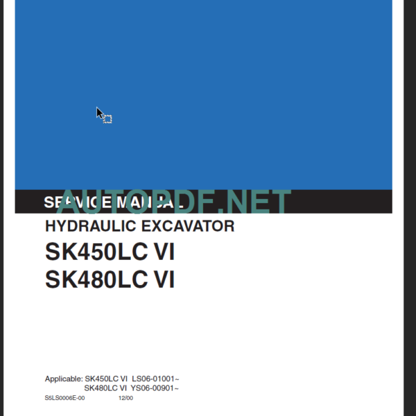 SK480LC VI Service Manual