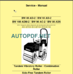 BW 80 AD-2 Service Manual