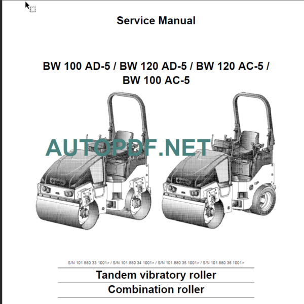 BW 120 AC-5 Service Manual