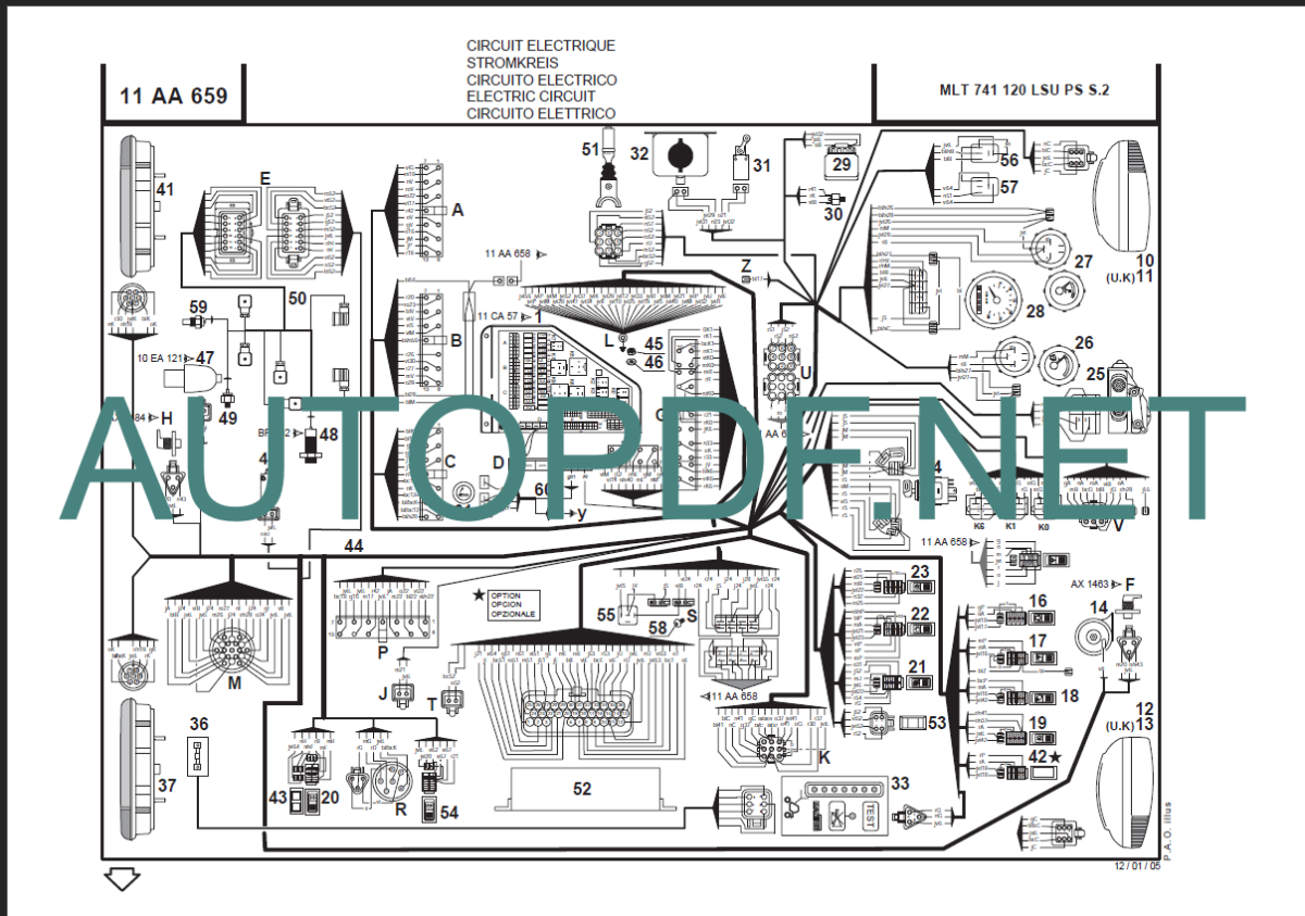 MLT 845 H TURBO LSU S3 - E3 REPAIR MANUAL