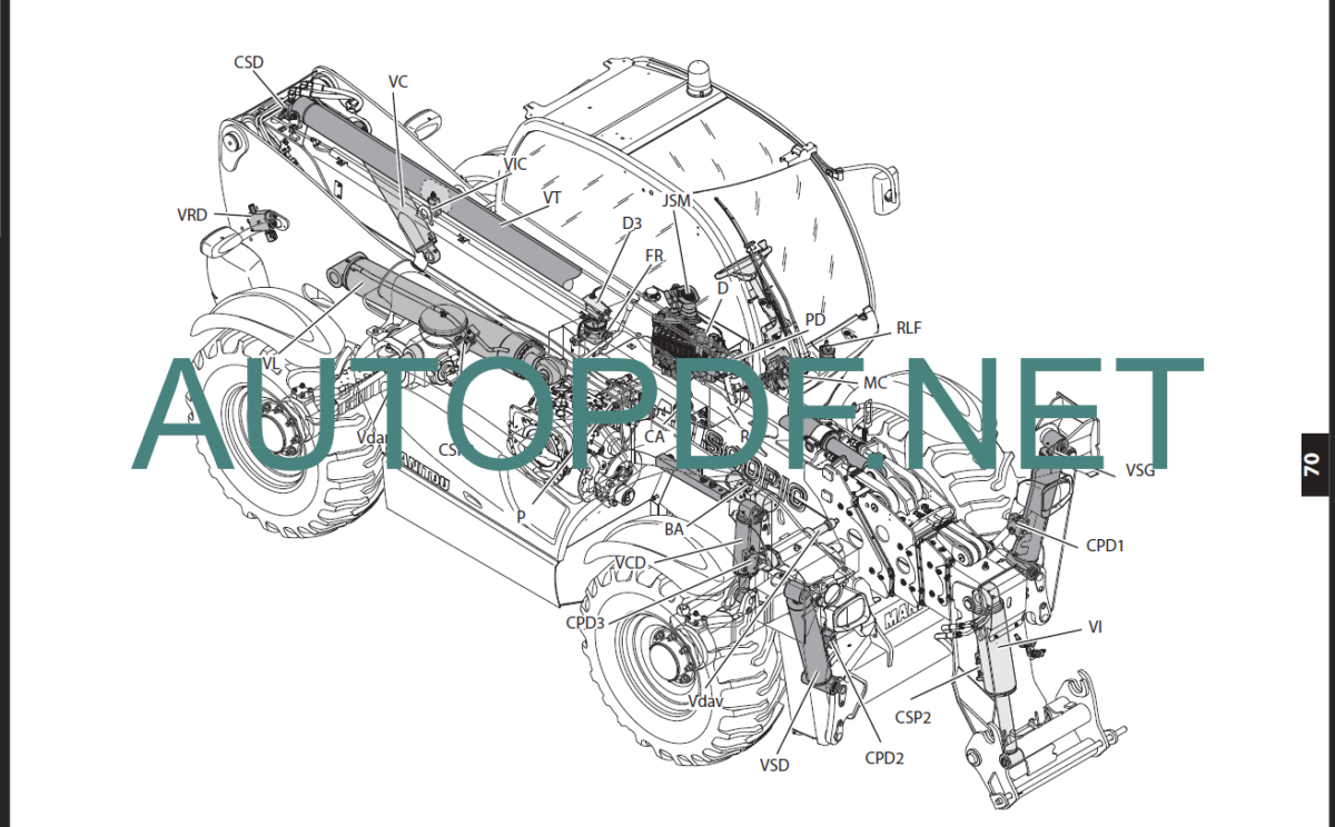 MT 1840 A E3 REPAIR MANUAL