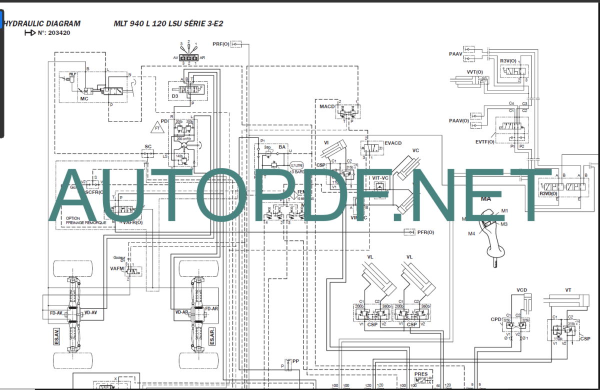 MT 1440 SL Turbo ULTRA Série 3-E2 REPAIR MANUAL