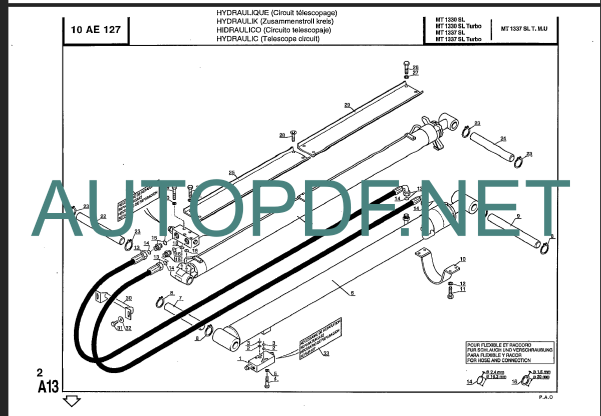 MT 1637 Parts Catalogue