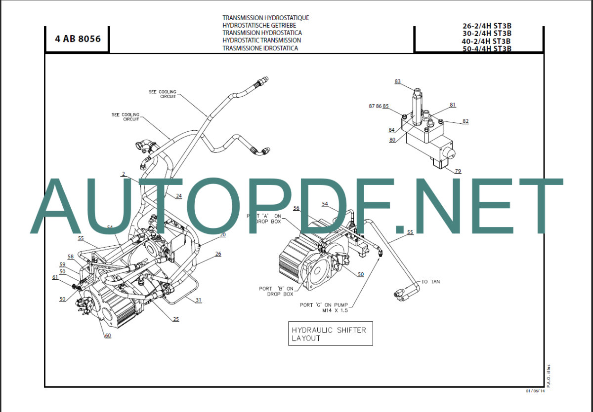 M 26-24 + H ST3B PARTS CATALOGUE