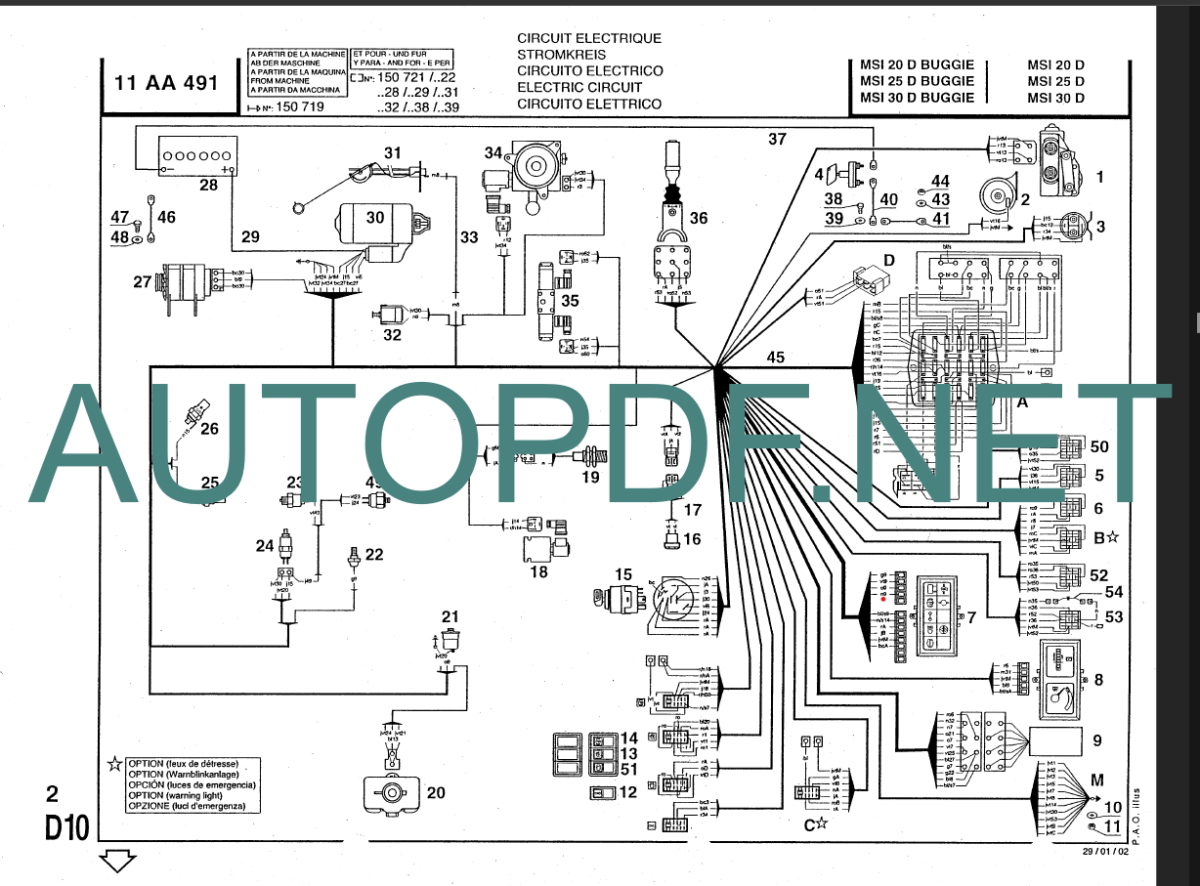 MSI 20D - MSI 20D BUGGIE PARTS CATALOGUE