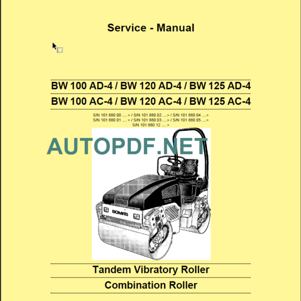 BW 125 AD-AC-4 Service Manual