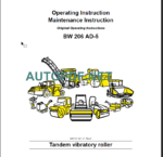 BW 206 AD-5 Operating Maintenance Instruction