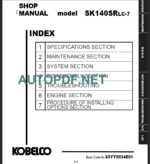 SK140SRLC-7 SHOP MANUAL