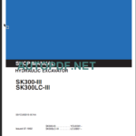 SK300-III-SK300LC-III SHOP MANUAL