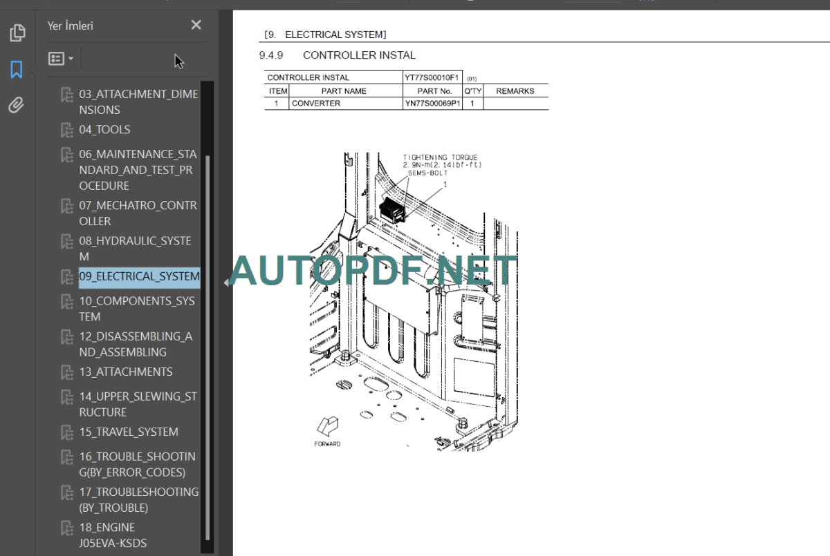 SK230SRLC-5E (EU 2019) Shop Manual