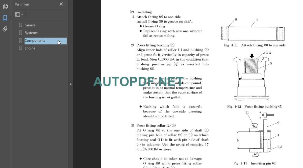 SK480LC SHOP MANUAL