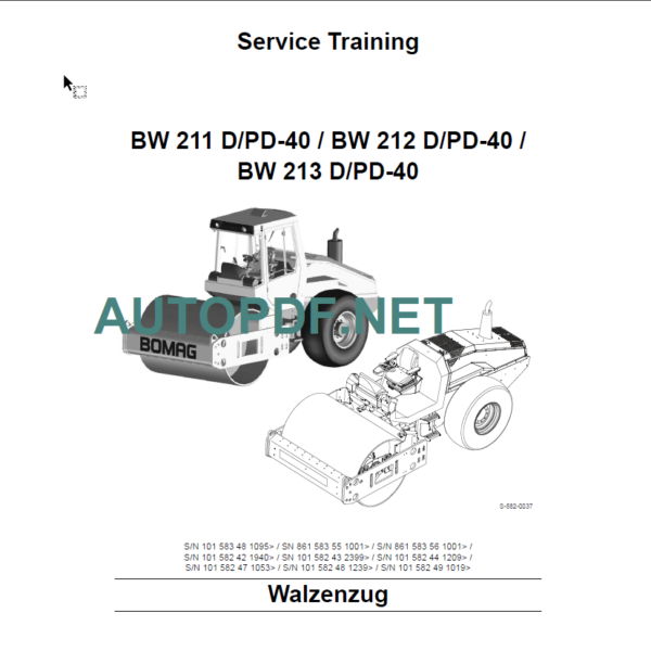 BW 211 D PD-40 Service Training