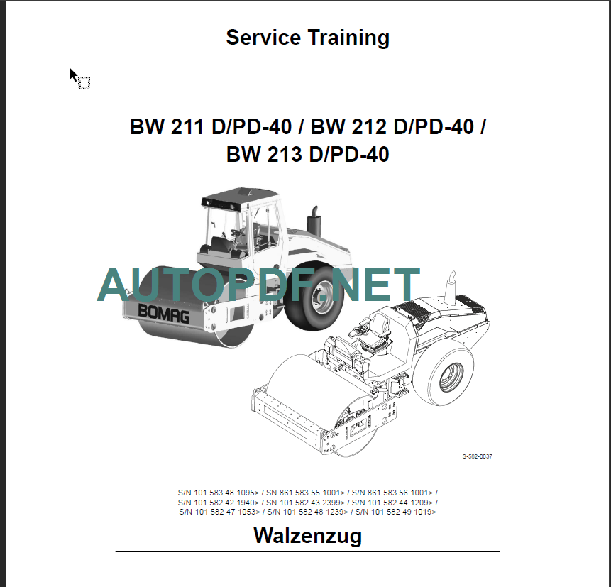 BW 211 D PD-40 Service Training