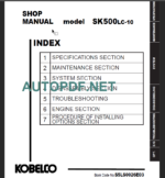 SK500LC-10 (EU 2019) Shop Manual