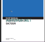 SK70SR SHOP MANUAL