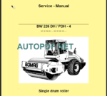 BW 226 DH-PDH-4 Service Manual 2007