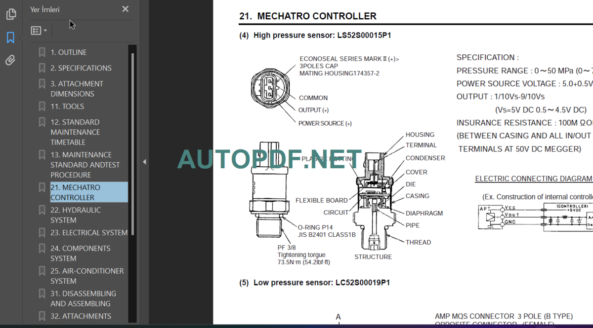 SK485-9 Tier 4 SERVICE MANUAL