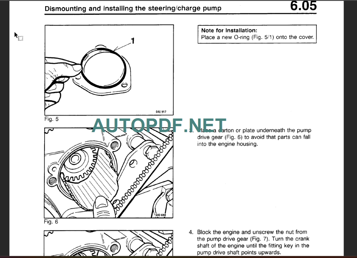 BW 161 AD REPAIR INSTRUCTION