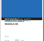 SK250LC-6E SHOP MANUAL