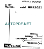 MD320BLC SHOP MANUAL