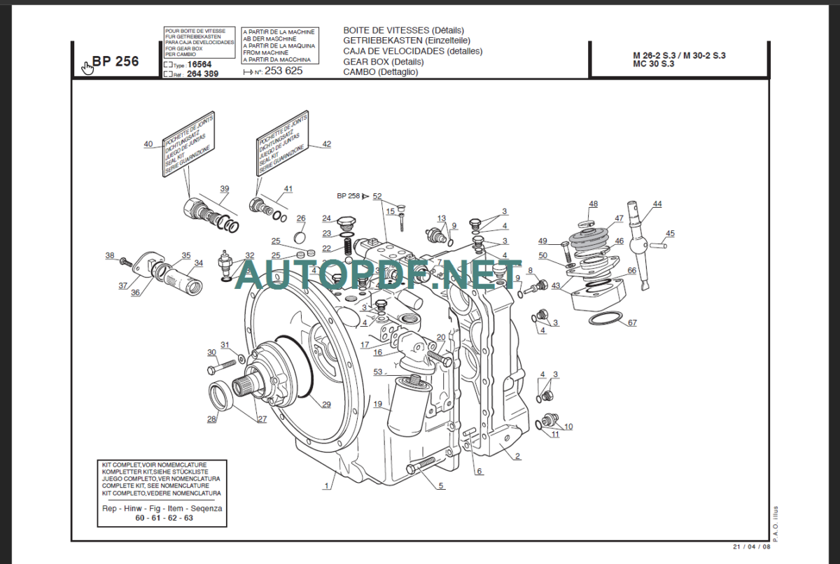 M30-2 S3-E2 PARTS CATALOGUE