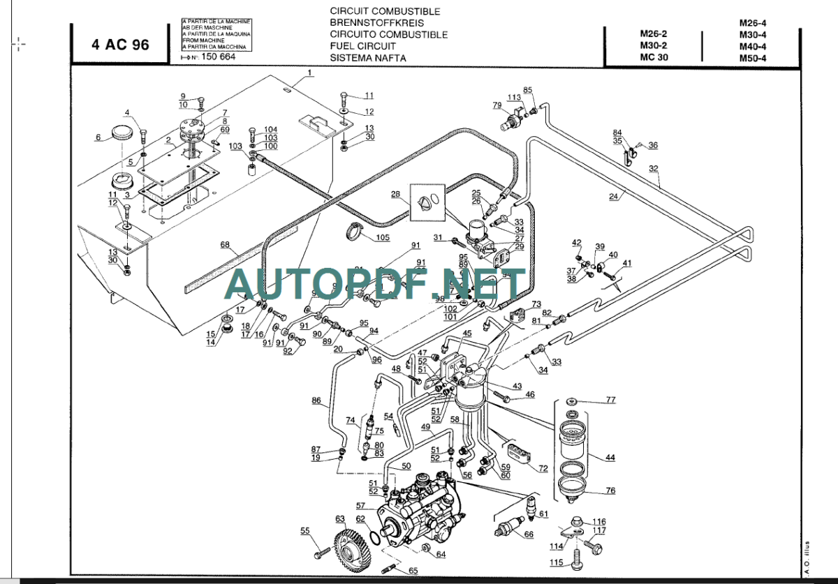 M26-2 PARTS CATALOGUE