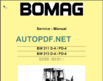 BW 211 D-4 PD-4 Service Manual