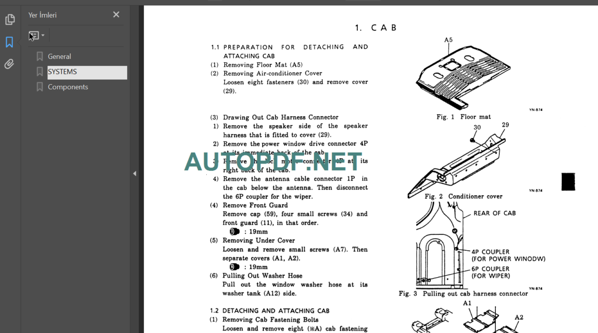 SK100 V ACERA SHOP MANUAL