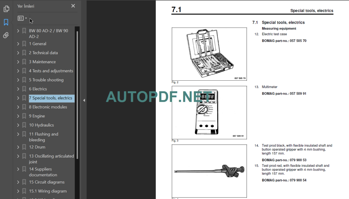 BW 90 AC AD-2 Service Manual