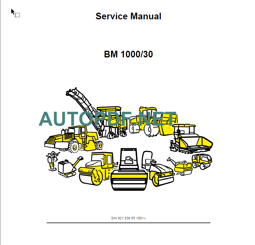 BM 1000-30 Service Manual 2017