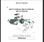 BW 213 D PD-40 Service Training