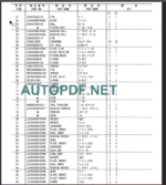 SK250LC-SK250NLC PARTS MANUAL