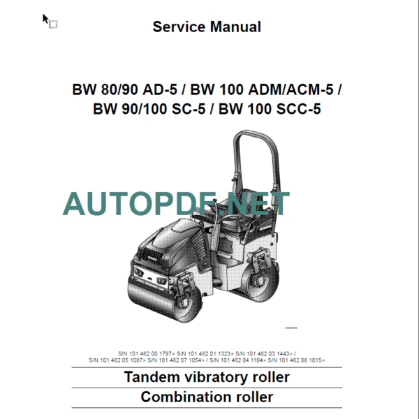 BW 100 SCC-5 Service Manual