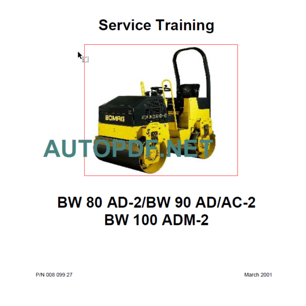 BW 80 AD-2 Service Training