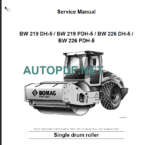 BW 226 DH PDH-5 Service Manual