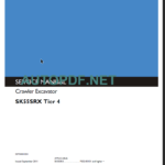 SK55SRX Tier 4 SERVICE MANUAL