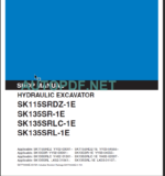 SK115SRDZ-1E SHOP MANUAL