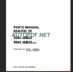 SK460-SK460LC PARTS MANUAL