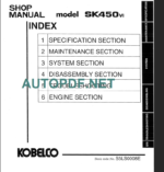 SK450-VI Shop Manual