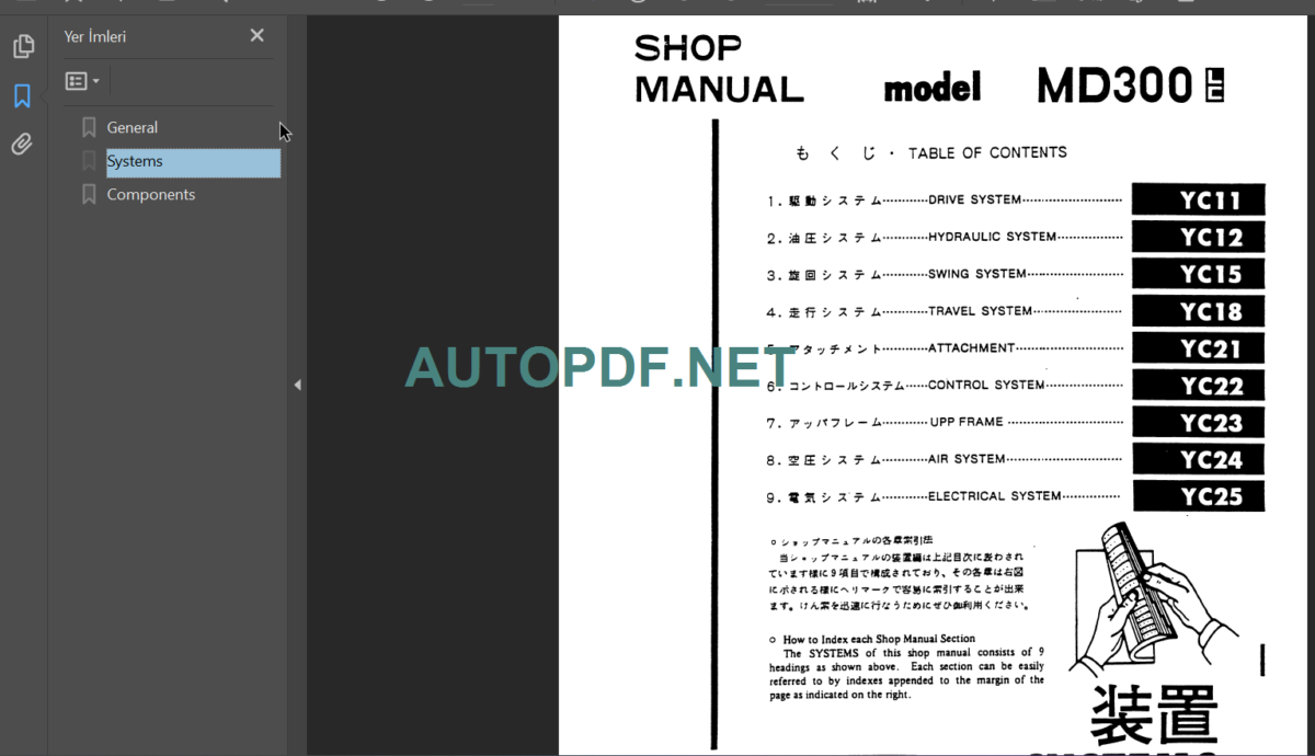 MD300LC SERVICE MANUAL