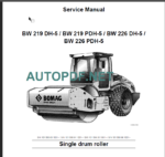 BW 226 DH-PDH-5 Service Manual