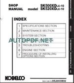 SK500_SK520XDLC-10 Shop Manual